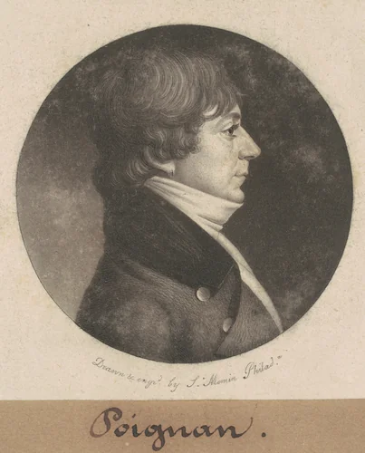 Poignan by Charles B. J. Févret de Saint-Mémin, print, 1801