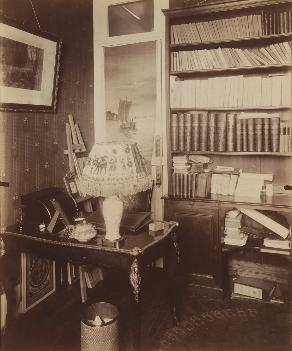 Untitled (interior) by Eugène Atget, photograph, 1910