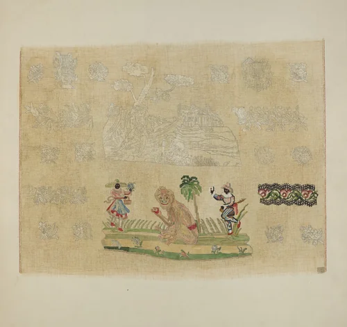 Petit Point by Bessie Vandre, index of american design, 1935-1942