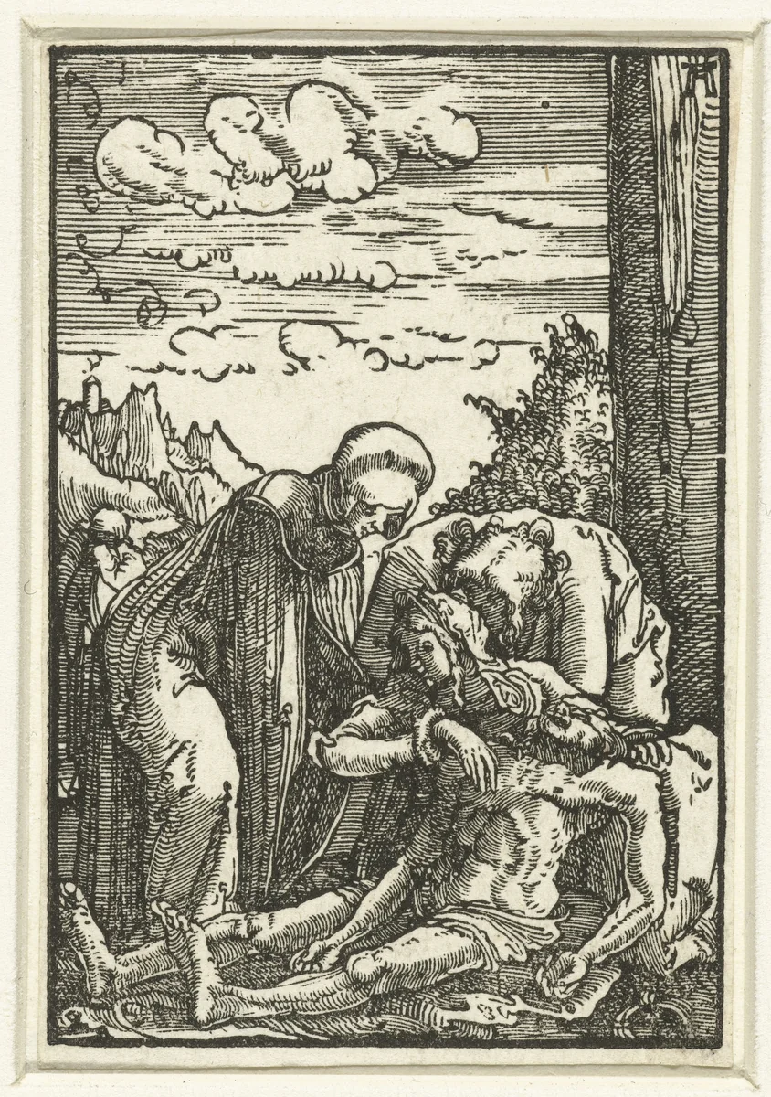 Bewening van Christus by Unknown, print, 1506-1538