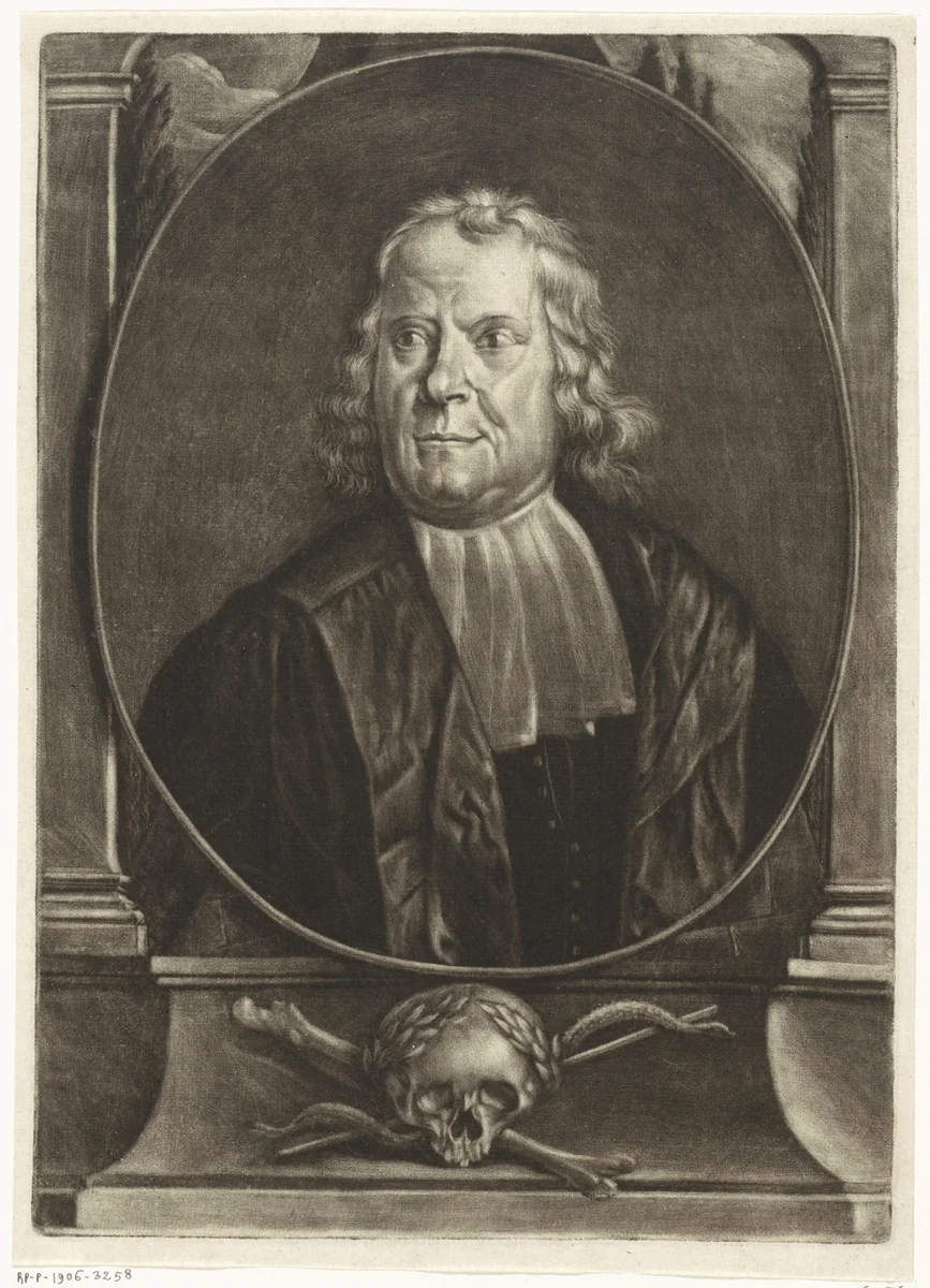 Portret van Hermanus Boerhaave by Johannes de Groot, print, 1722-1776