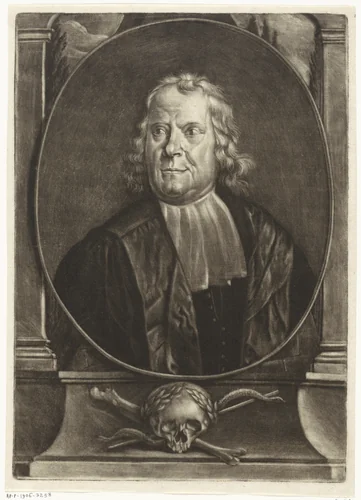 Portret van Hermanus Boerhaave by Johannes de Groot, print, 1722-1776