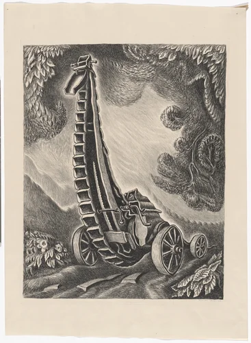Stone Crusher by Wanda Gág, print, 1928