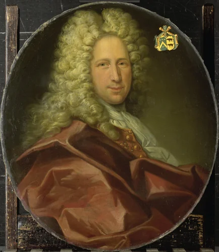 Portrait of a Man from the Balguerie Family by Landsberghs, painting, 1719