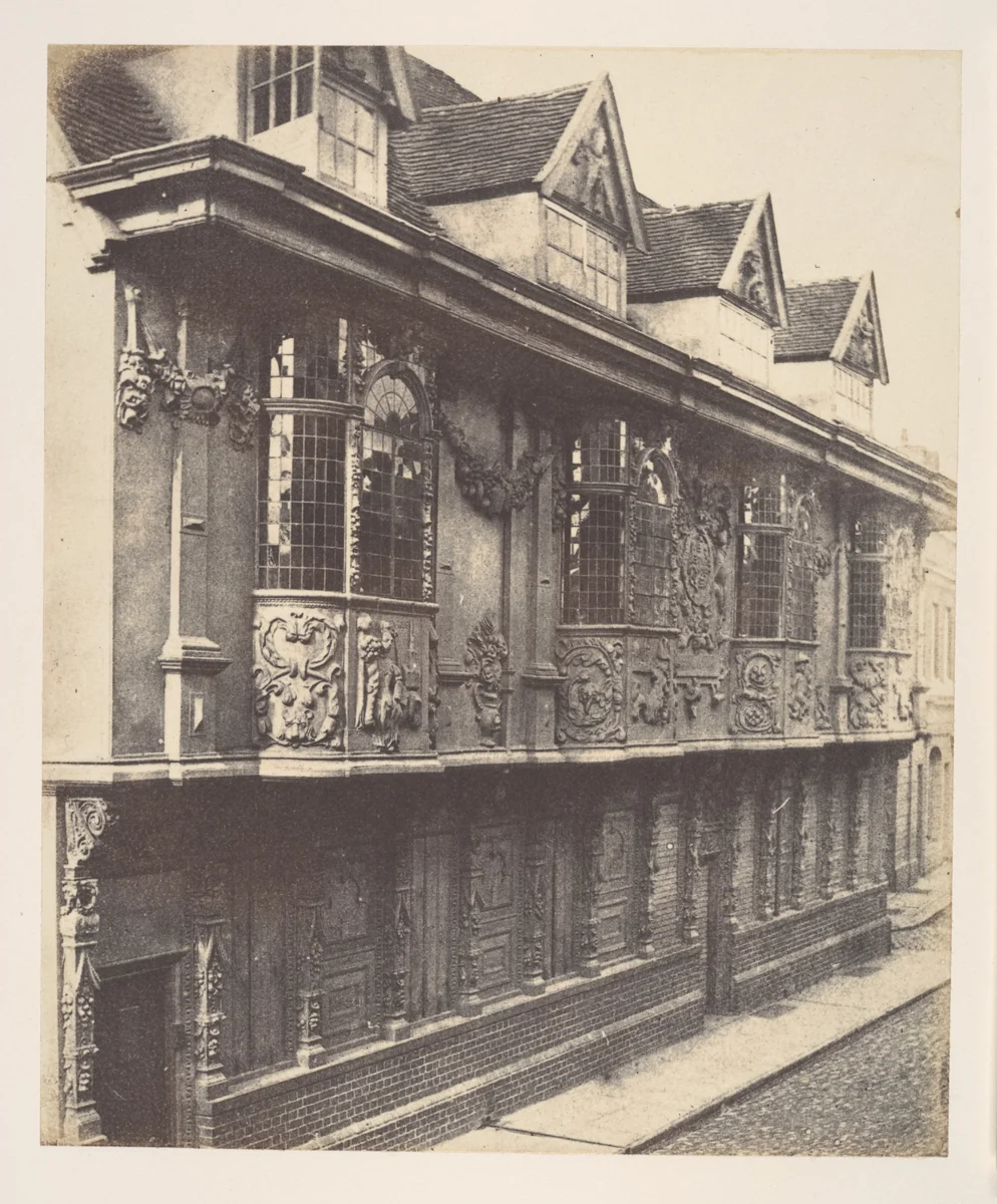 Sparrowe's House by Robert Charles Ransome, photograph, 1853