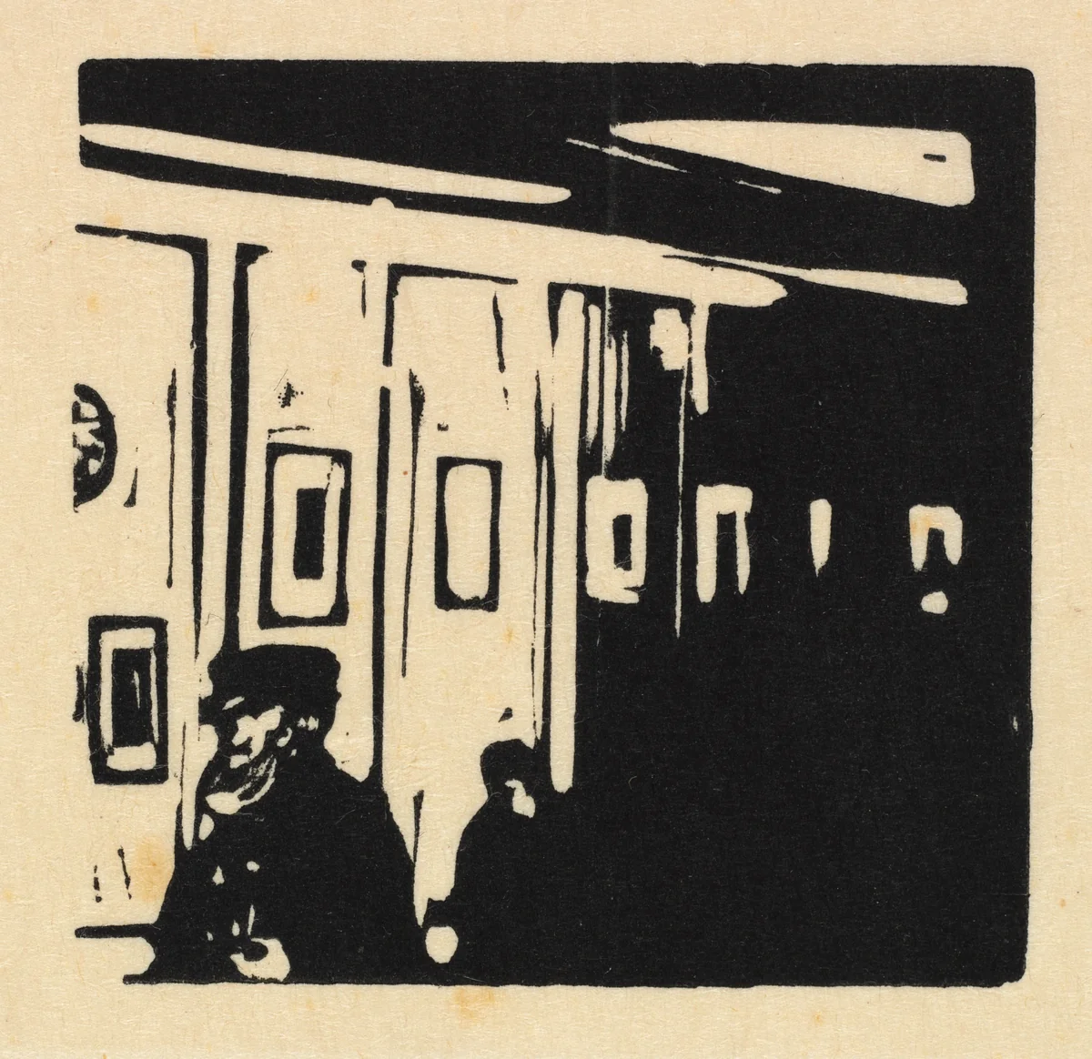The Exhibition by William Nicholson, print, 1897-1898