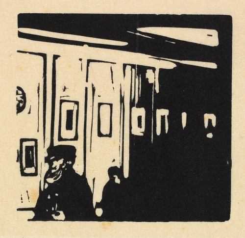 The Exhibition by William Nicholson, print, 1897-1898