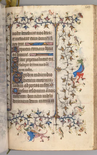 Hours of Charles the Noble, King of Navarre (1361-1425): fol. 246r, Text by Master of the Brussels Initials and Associates, book, 1400-1410