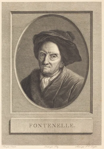 Fontenelle by Pierre Gabriel Langlois, print, 1796