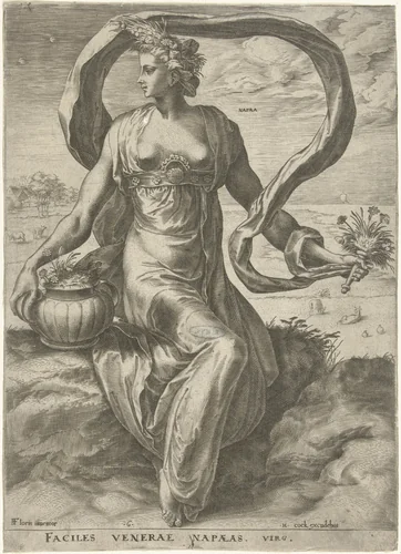 Napaea by Cornelis Cort, print, 1564