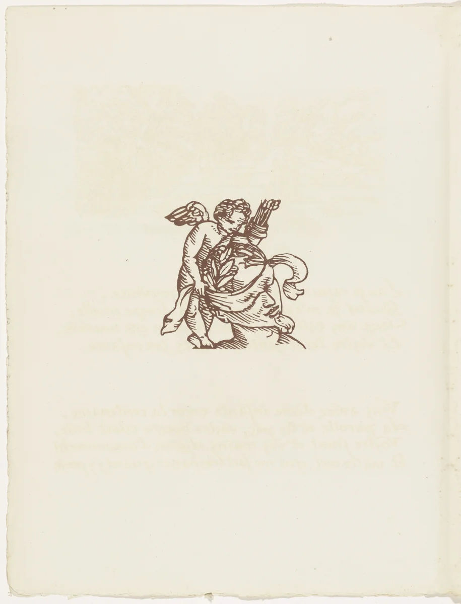 Vignette (folio 119 verso) from Les Amours (The Loves) by Émile Bernard, illustrated book, 1915