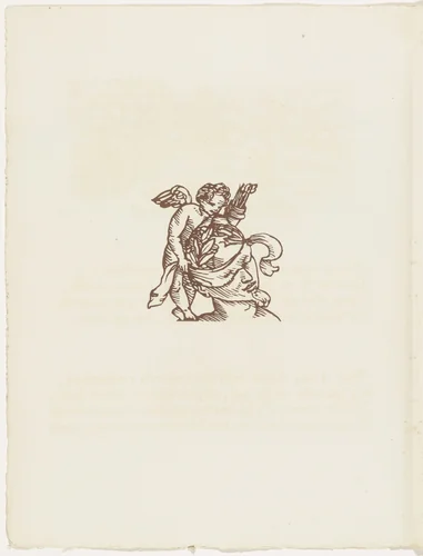 Vignette (folio 119 verso) from Les Amours (The Loves) by Émile Bernard, illustrated book, 1915