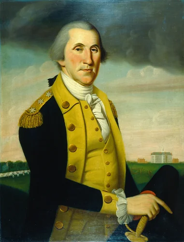 General Washington at Princeton by Charles Peale Polk, painting, 1790