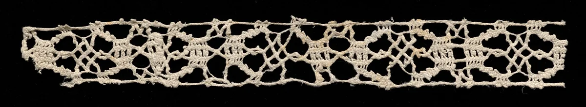Bobbin Lace Insertion by Unknown, textile, 1540-1560
