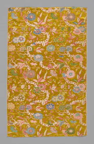 Panel (Dress Fabric) by China, textile, 1725-1775