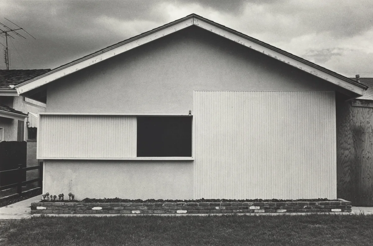 Valley House by John Divola, photograph, 1972