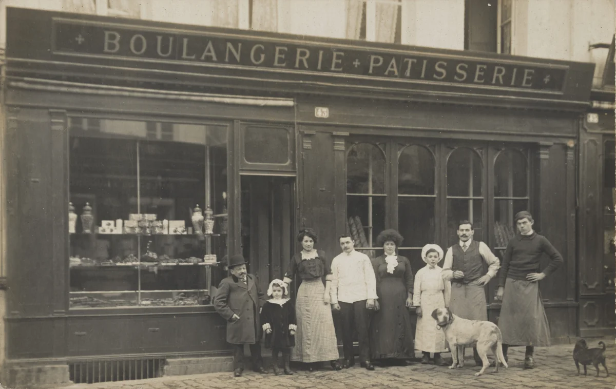 Boulangerie - pâtisserie, France by Unidentified Photographer, photograph, 1915
