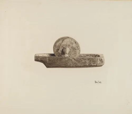 Coffee Grinder by Pearl Davis, index of american design, 1941