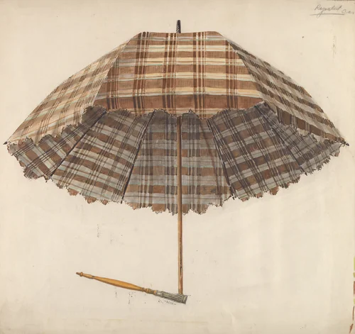 Parasol by Douglas Cox, index of american design, 1938