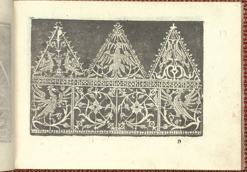 Corona delle Nobili et Virtuose Donne: Libro I-IV, page 13 (recto) by Cesare Vecellio, book, 1601