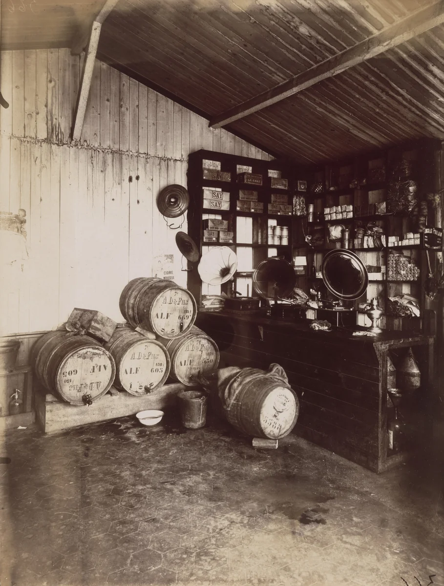 Boulevard Masséna by Eugène Atget, photograph, 1912