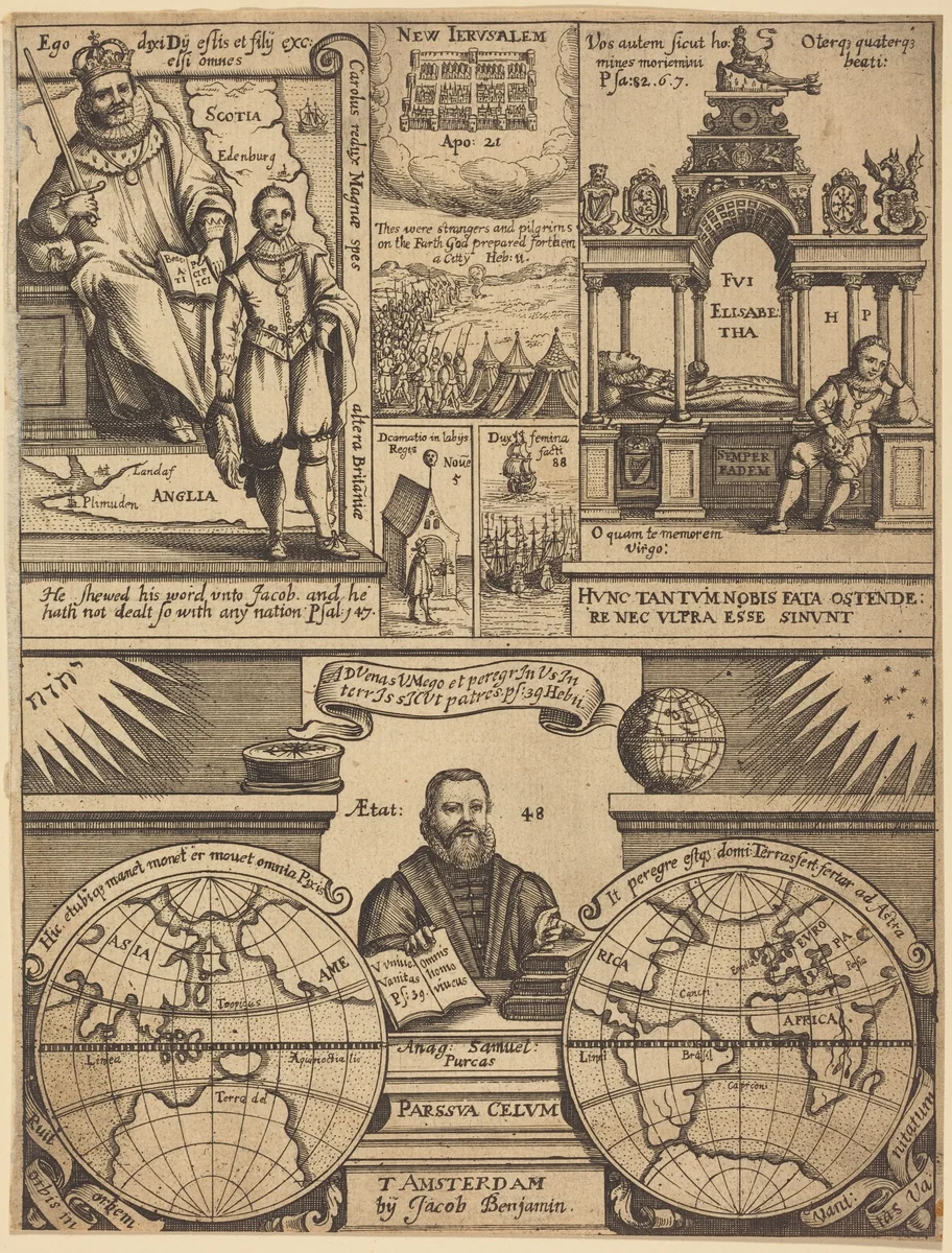 Frontispiece by British 17th Century, print, 1655