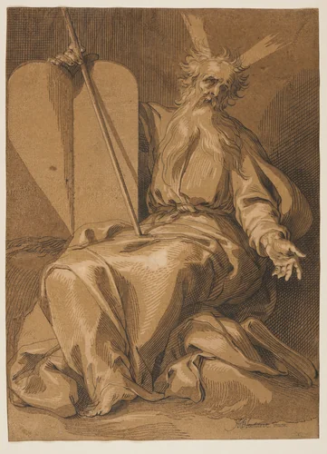 Moses by Frederik Bloemaert, print, 1650