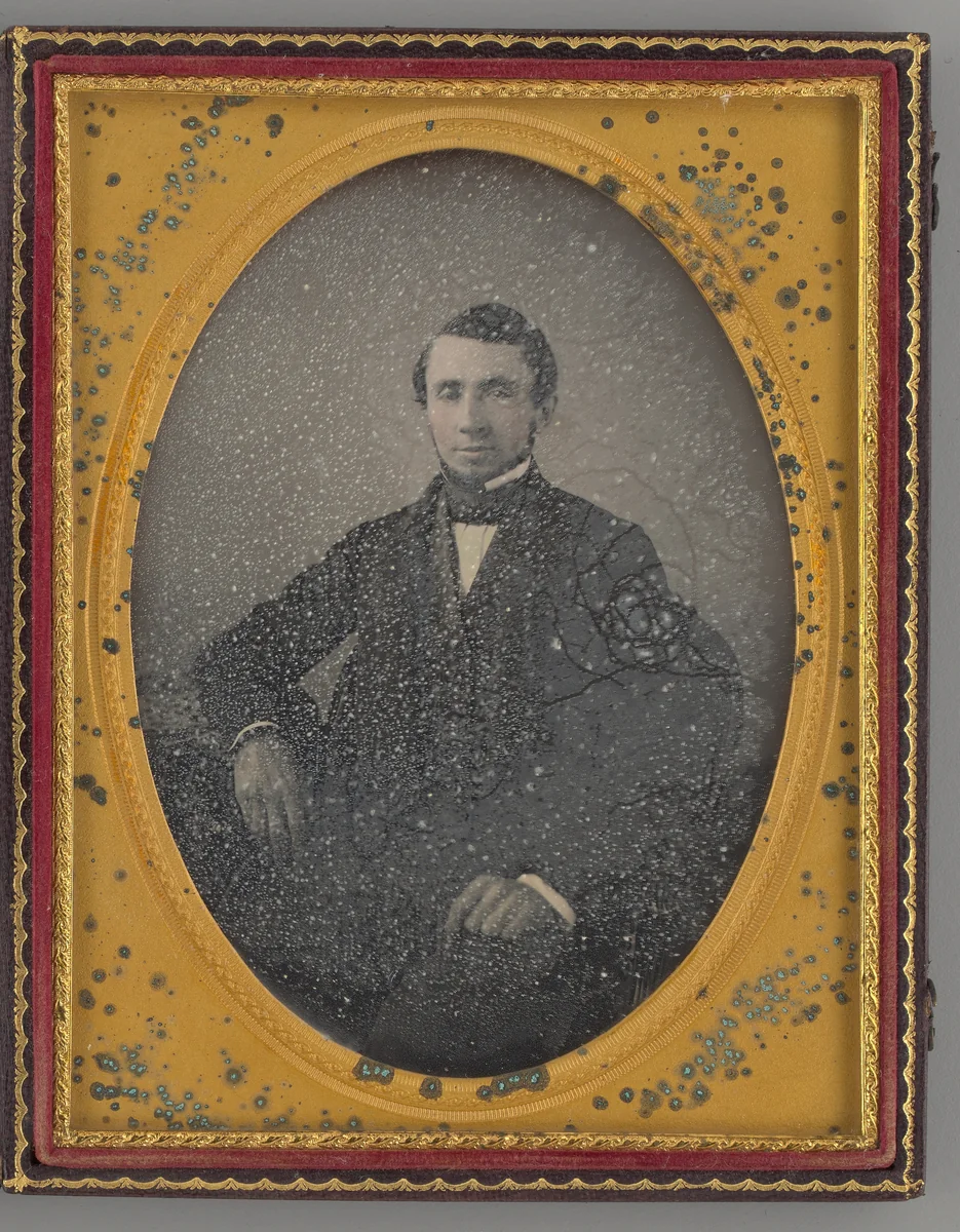 Untitled (Portrait of a Man) by E. H. Hale, other, 1855