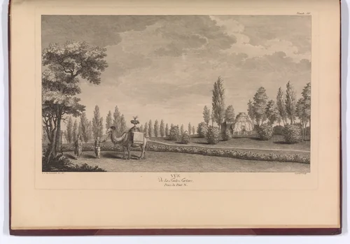 Jardin de Monceau by Louis de Carmontelle, book, 1779