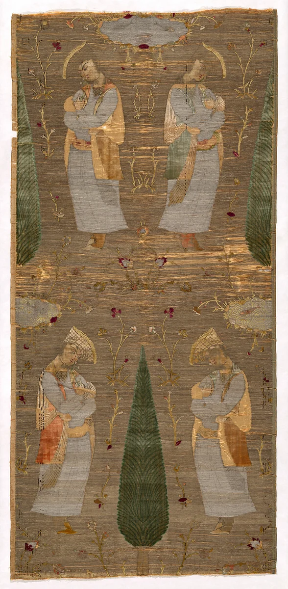 Panel by Iran, textile, 1600-1628