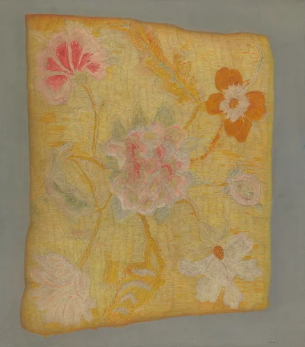 Crewel Embroidery by Helen E. Gilman, index of american design, 1939