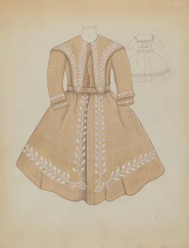 Boy's Dress by Esther Hansen, index of american design, 1936