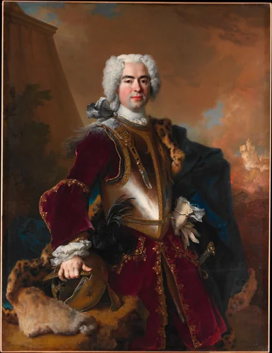 André François Alloys de Theys d'Herculais (1692–1779) by Nicolas de Largillierre, painting, 1727