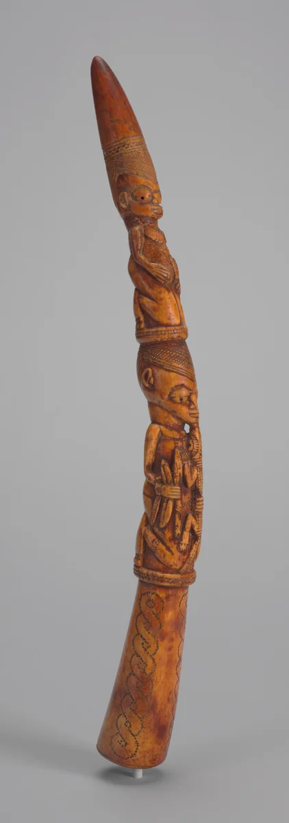 Tapper (Iroke Ifa) by Yoruba Owo, sculpture, 1601-1800