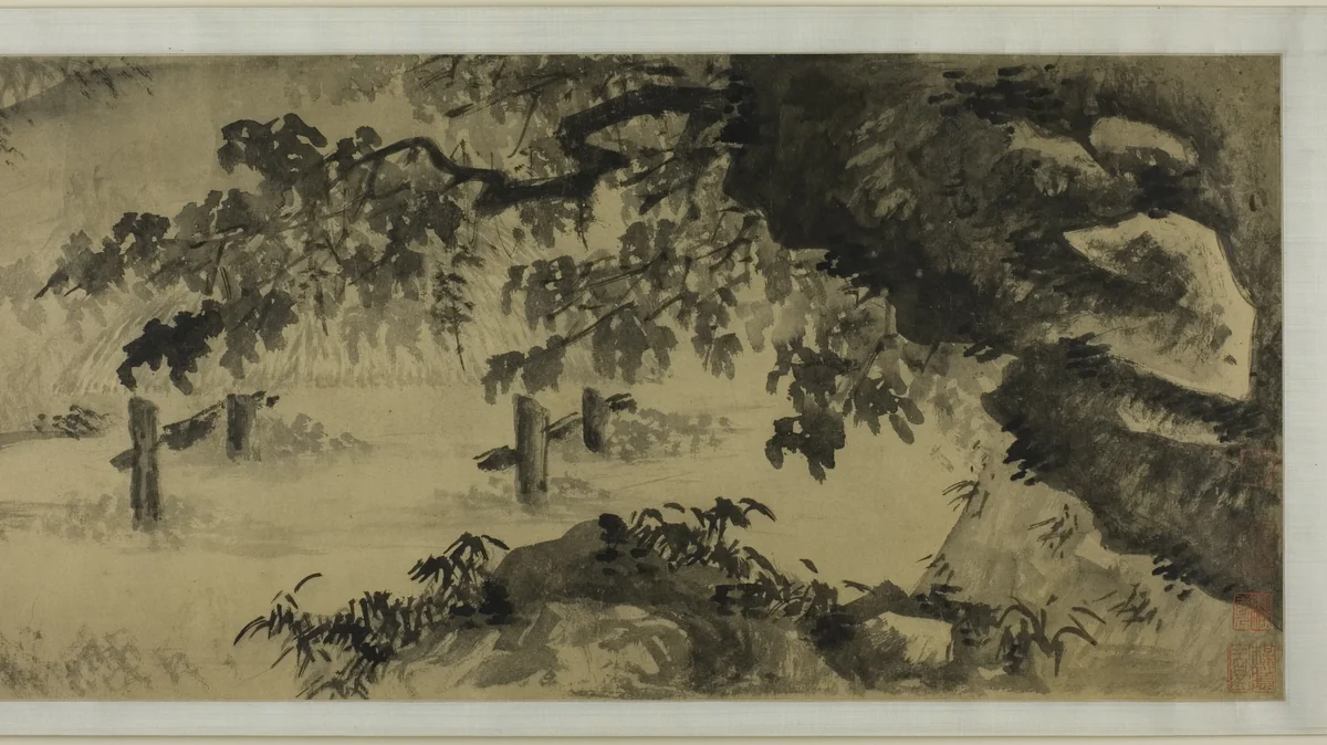 Song of a Fisherman by Wang Wen, drawing, 1497-1576