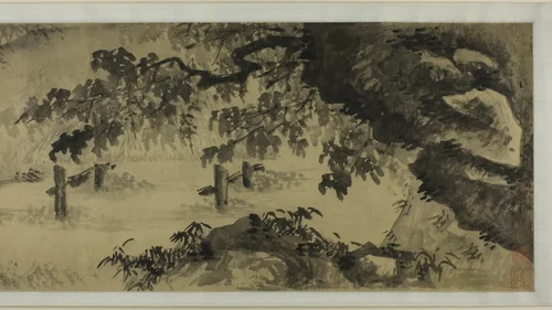 Song of a Fisherman by Wang Wen, drawing, 1497-1576