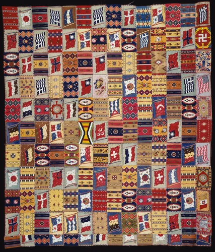Quilt Top by United States, textile, 1900-1920