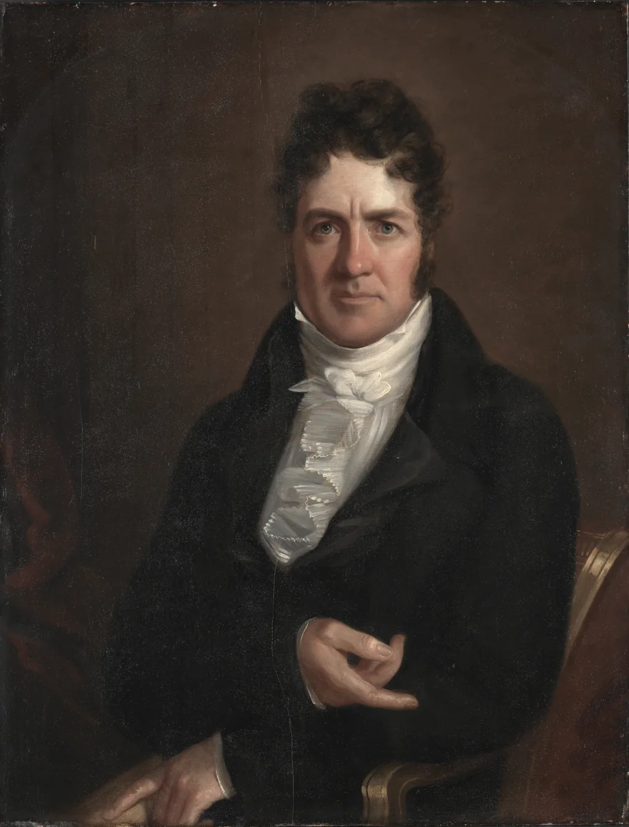 Thomas Abthorpe Cooper by John Wesley Jarvis, painting, 1805-1815