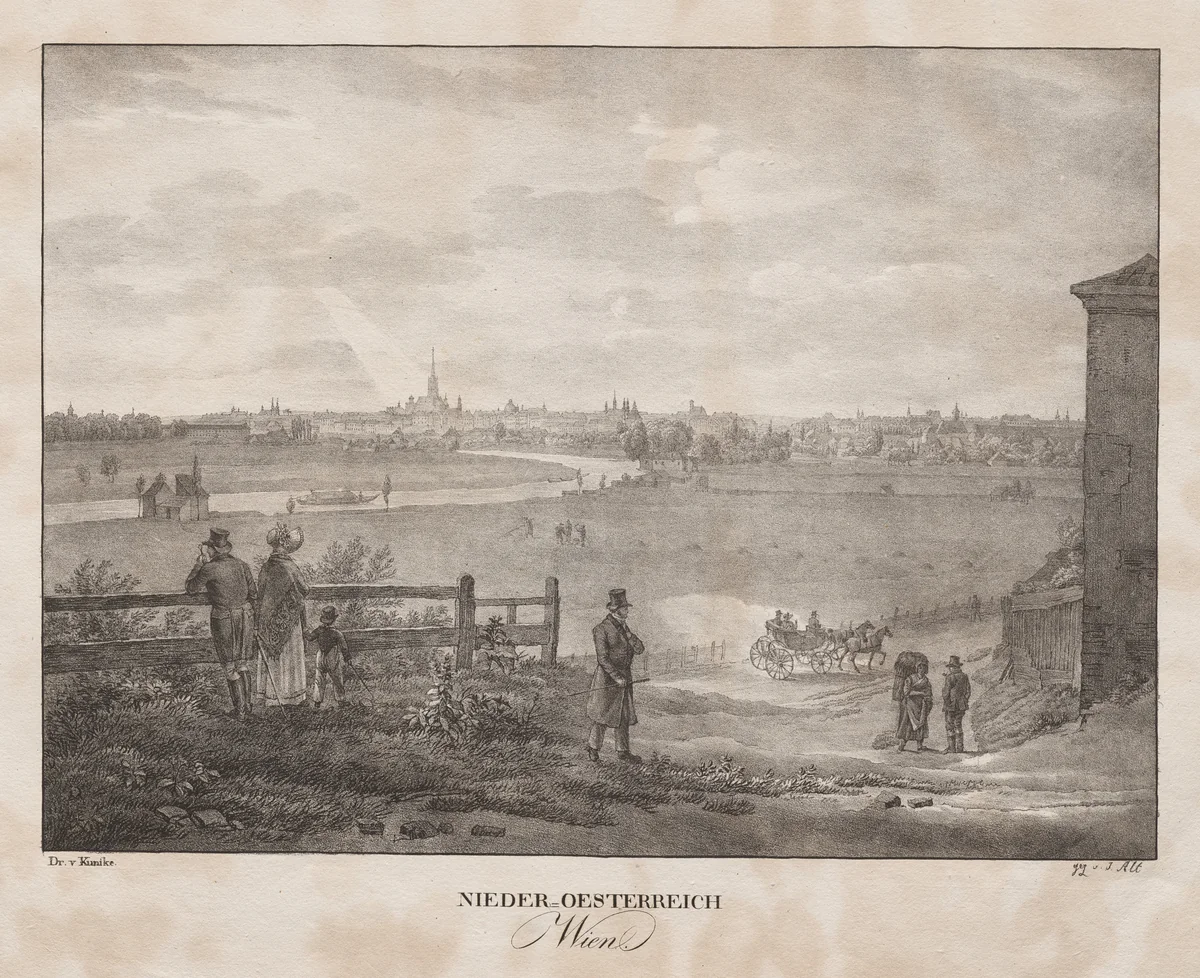 Nieder-oesterreich, Stadt Wien by Jakob Alt, print