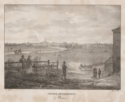 Nieder-oesterreich, Stadt Wien by Jakob Alt, print