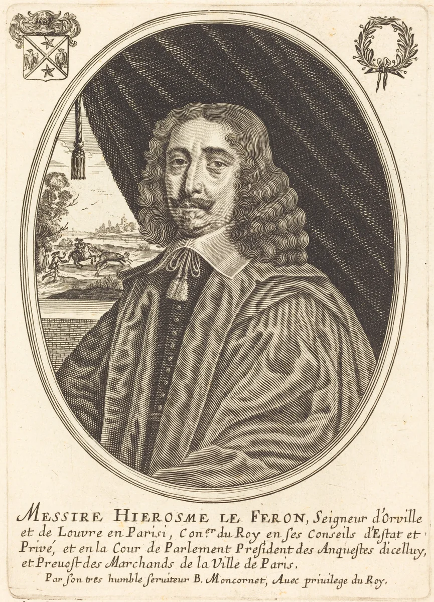 Jean Le Feron by Balthasar Moncornet, print, 1600-1668