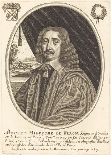 Jean Le Feron by Balthasar Moncornet, print, 1600-1668