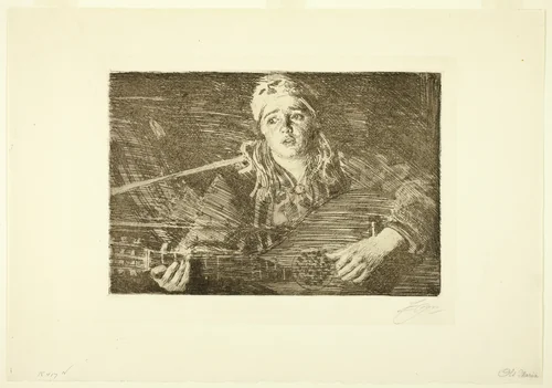 Ols Maria by Anders Zorn, print, 1919