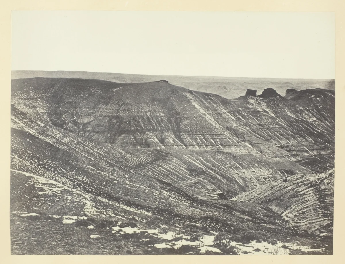 Bitter Creek Valley, Near Green River by Andrew J. Russell, photograph, 1868-1869