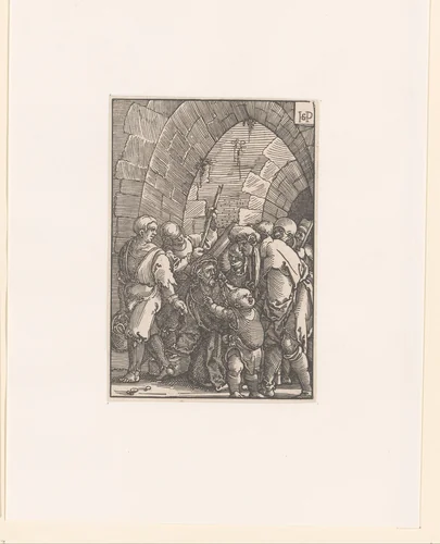 Kruisdraging by anonymous, print, 1521