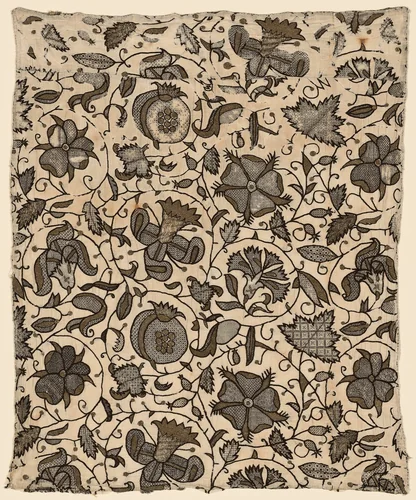 Cushion Cover (Made from a Woman's Dress) by England, textile, 1575-1600