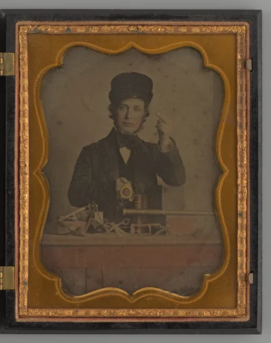 Untitled (Portrait of a Man) by Unknown maker, other, 1865