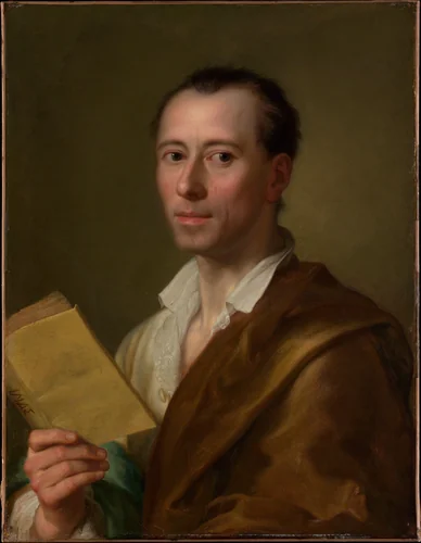 Johann Joachim Winckelmann (1717–1768) by Anton Raphael Mengs, painting, 1772-1782