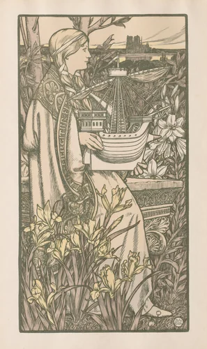 Lutèce by Adolphe Giraldon, print, 1898