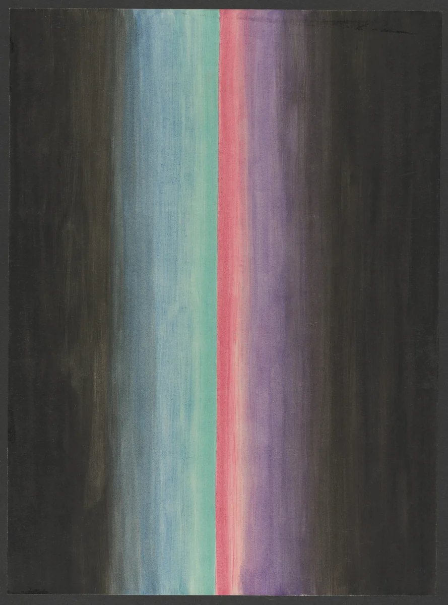 Colored Rhythm: Study for the Film by Léopold Survage, drawing, 1913